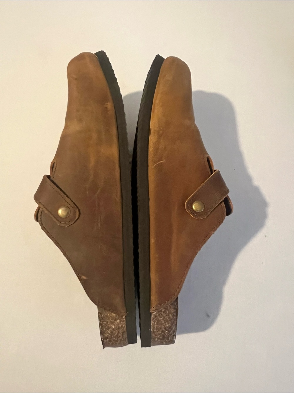 White Mountain Brown Suede Boston Clog | Women’s 9 - Picture 4 of 6